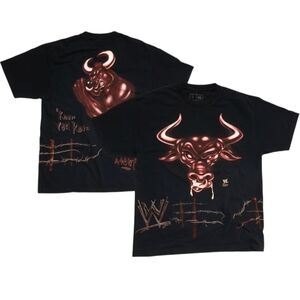 NWT Sealed Cactus Jack X WWE "THE ROCK" S/S Shirt Sz XL (OFFICIAL)